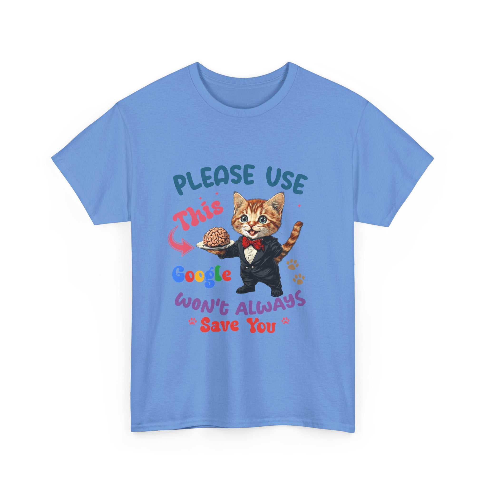 sarcasm Cat Quote Tee, Fun Cat T-Shirt, Funny Gift for Cat Lovers, Humor Shirt, Unique Pet Owner Apparel, Cute Pet Humor
