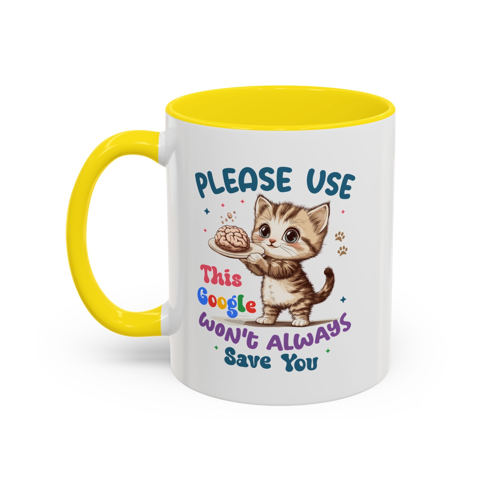 Cute Cat Coffee Mug, Funny Pet Lover Gift,  Kitchen Decor, Perfect for Birthdays, Holidays, Cat Mom Gift, Ceramic Mug