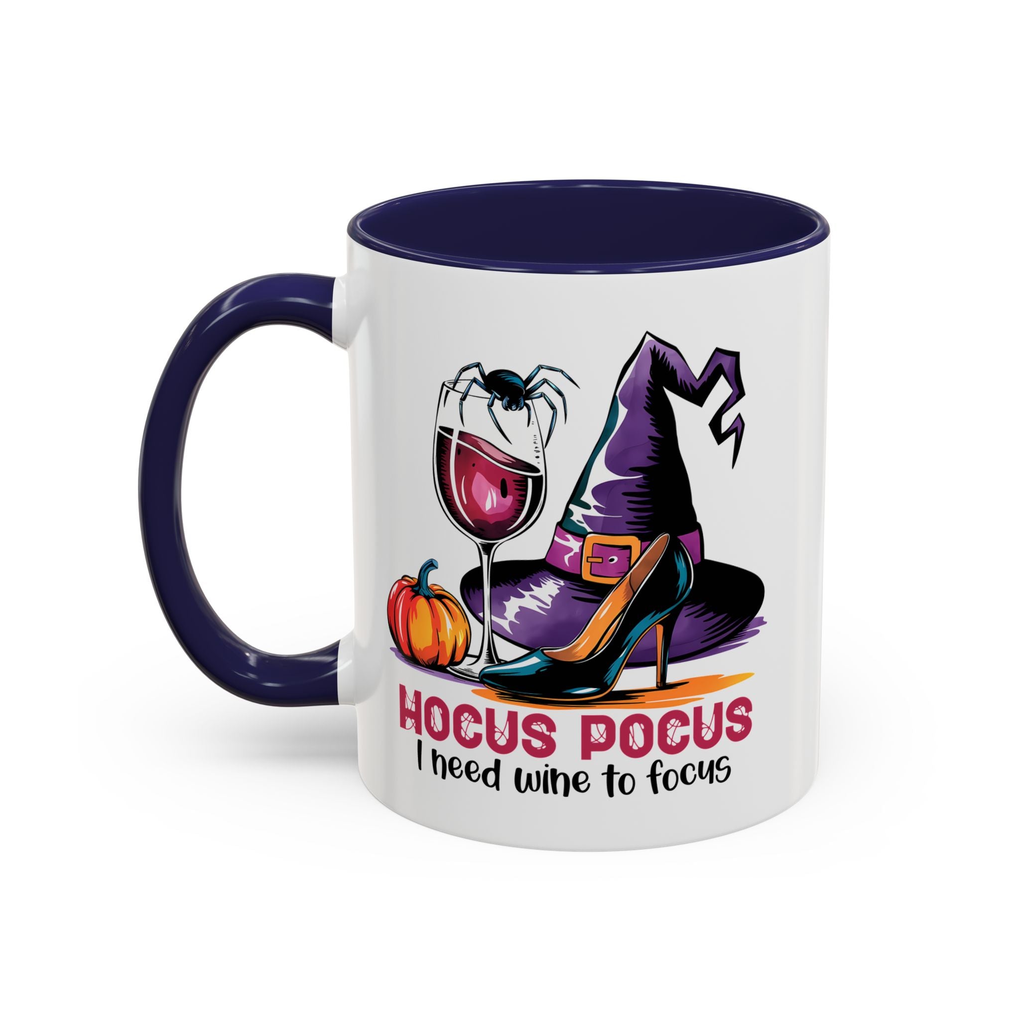 Spooky Witch Coffee Mug | Hocus Pocus Design, Unique Halloween Gift, Magic Brew Cup, Wine Lover's Mug, Cozy Autumn Decor