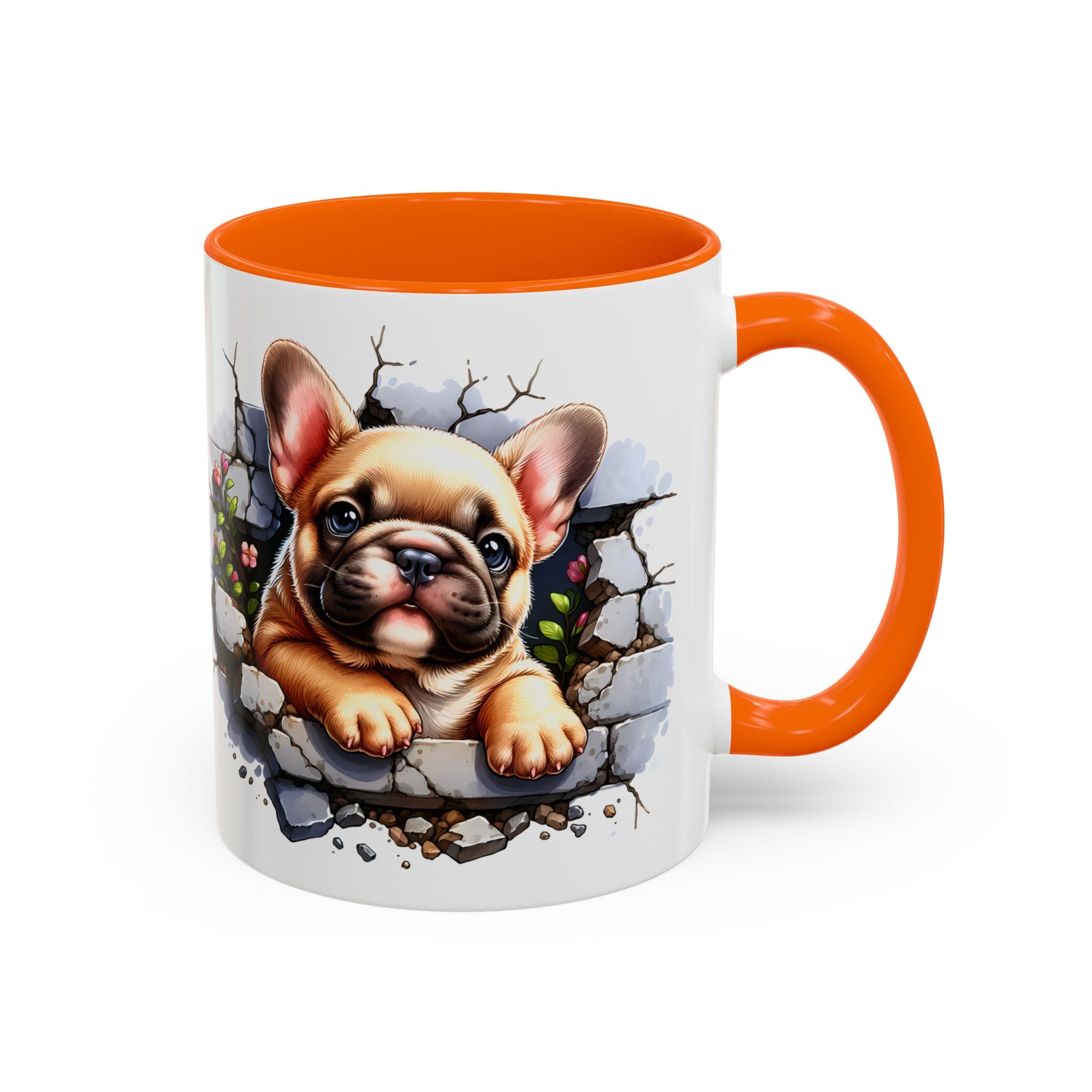 Charming Dog-Themed Coffee Mug, Perfect for Pet Lovers, Gift for Dog Owners, Cute French Bulldog Art, Ideal for Birthdays and Holidays