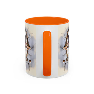 Cute French Bulldog Accent Coffee Mug, Pet Lover Gift, Dog Lover Mug, Home Office Coffee Cup, Unique Animal Print Mug