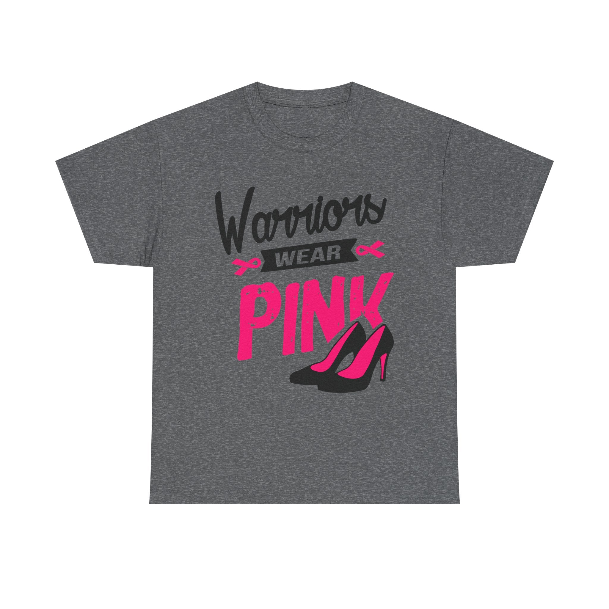 Warriors Wear Pink T-Shirt | Support Breast Cancer Awareness, Gift for Survivors, Inspirational Tee, Unisex Cotton Shirt