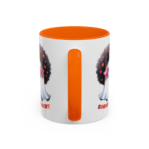 Groovy Ghost Coffee Mug - Fun, Whimsical Mug for Halloween, Parties, Gift for Friends, Unique Home Decor, Boogie Night