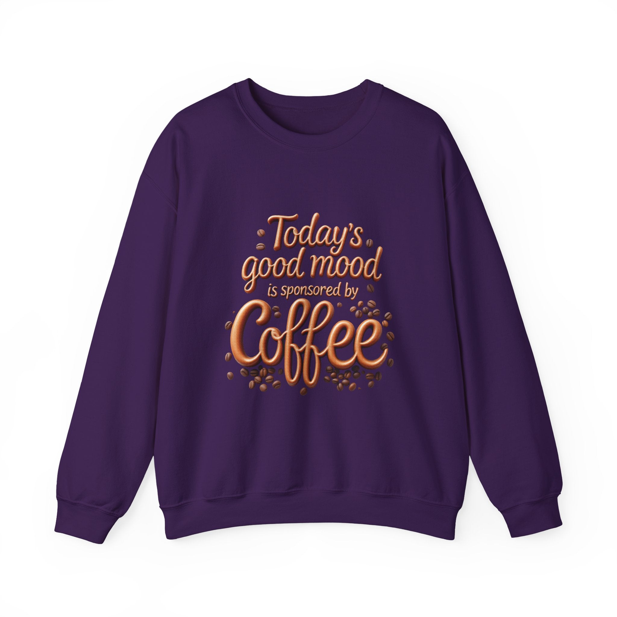 Coffee Mood Crewneck Sweatshirt - Cozy Gift for Coffee Lovers, Perfect for Birthdays, Holidays, Casual Days, Comfortable Wear