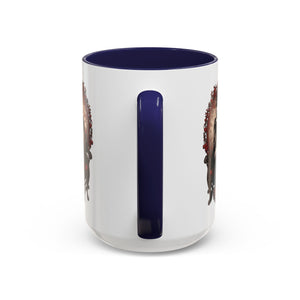 Gothic Elegance Coffee Mug - Unique Black Accent Mug for Witchy Vibes, Perfect Gift for Halloween, Goth Decor, Coffee Lovers, & Spooky