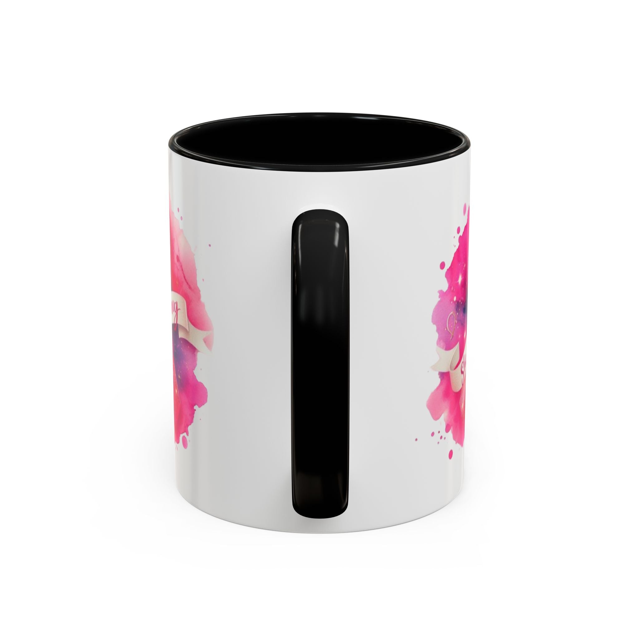 Empowering Pink Ribbon Coffee Mug | She is Strong | Gift for Cancer Awareness, Inspirational Drinkware, Office Mug, Motivational [...]
