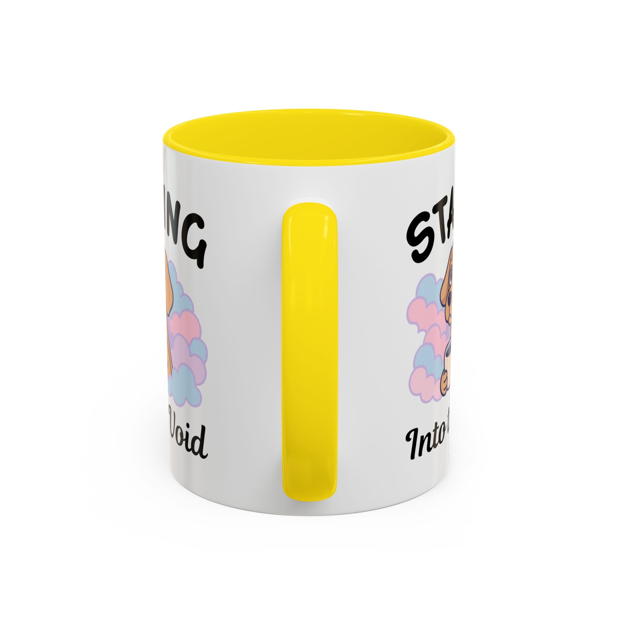Cute Dog Coffee Mug for Animal Lovers, Staring Into the Void, Fun Gift for Pet Owners, Coffee Lovers, Cute Kitchen Decor