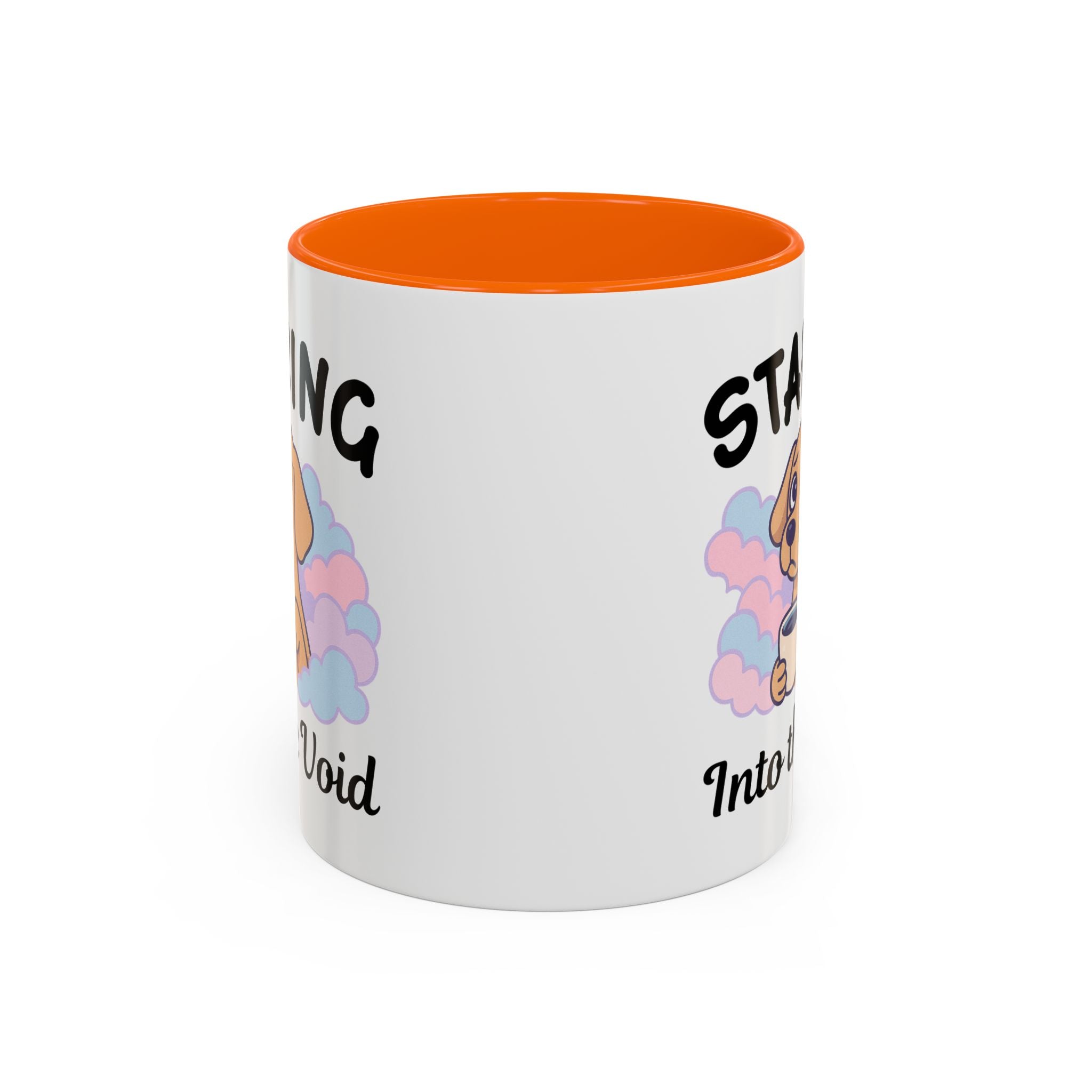 Cute Dog Coffee Mug for Animal Lovers, Staring Into the Void, Fun Gift for Pet Owners, Coffee Lovers, Cute Kitchen Decor