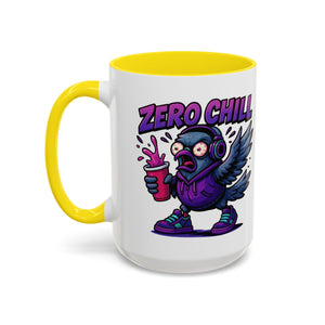Zero Chill Accent Coffee Mug - Fun Ceramic Cup for Coffee Lovers, Unique Gift for Friends, Quirky Drinkware, Perfect for Birthdays, [...]