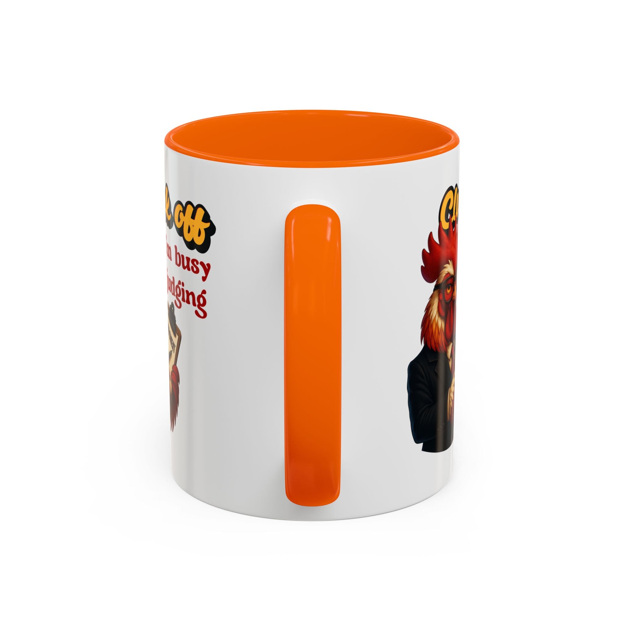 Funny Cluck Off Coffee Mug - Perfect for Chicken Lovers, Gag Gifts, Office Humor, and Birthdays