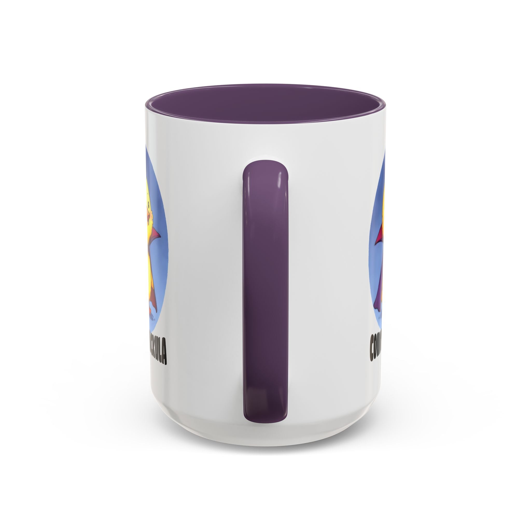 Cute Count Quackula Accent Coffee Mug - Adorable Gift for Coffee Lovers, Halloween Decor, Chick Collectors, Quirky Kitchen