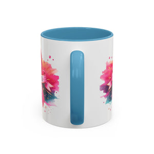 Pink Ribbon Warrior Coffee Mug, Support Breast Cancer Awareness Gift, Inspirational Mug, Cancer Survivor Merchandise, 11oz 15oz Mug