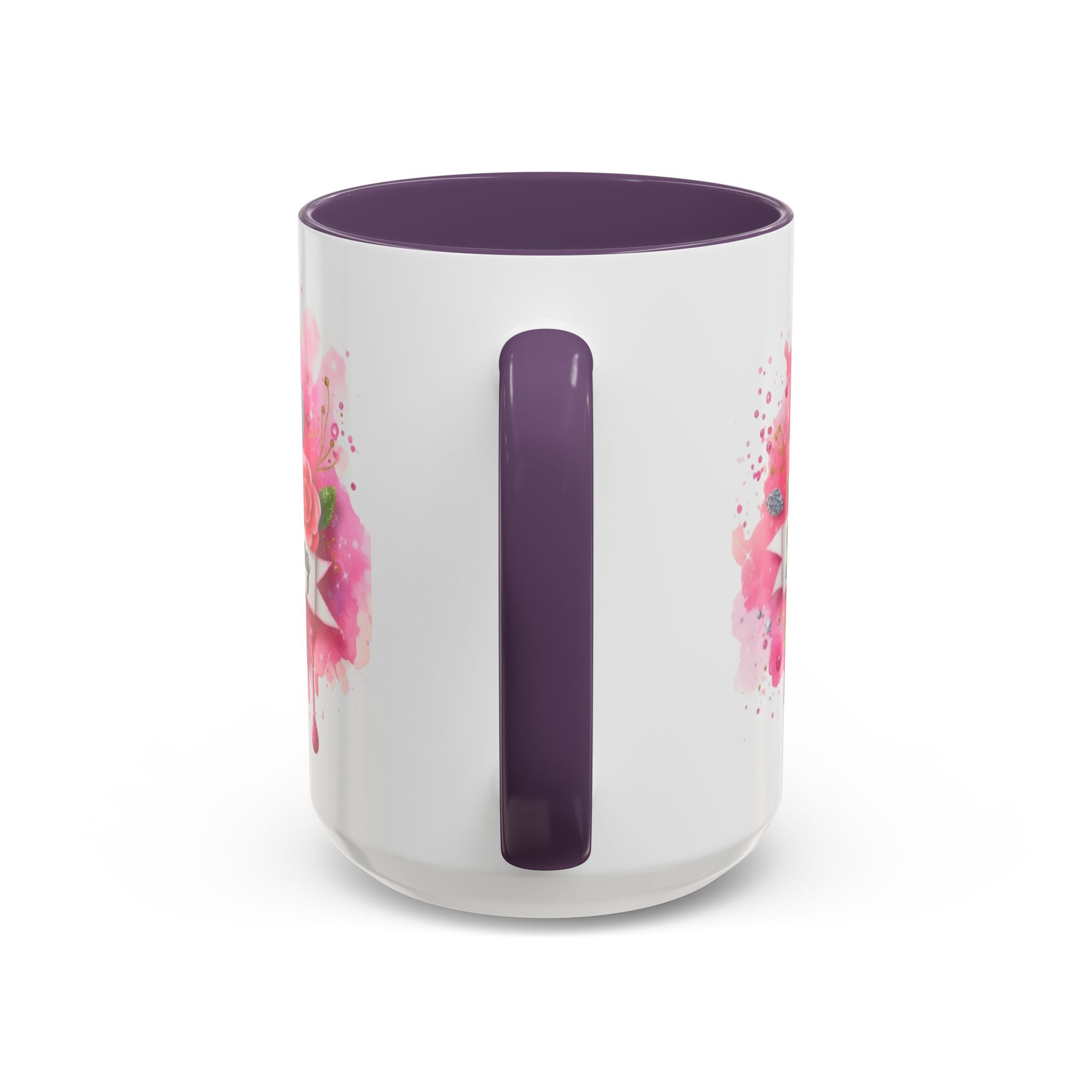 Empowering Pink Ribbon Coffee Mug - She Is Strong, Inspirational Gift for Breast Cancer Awareness, Motivational Drinkware, Supportive [...]