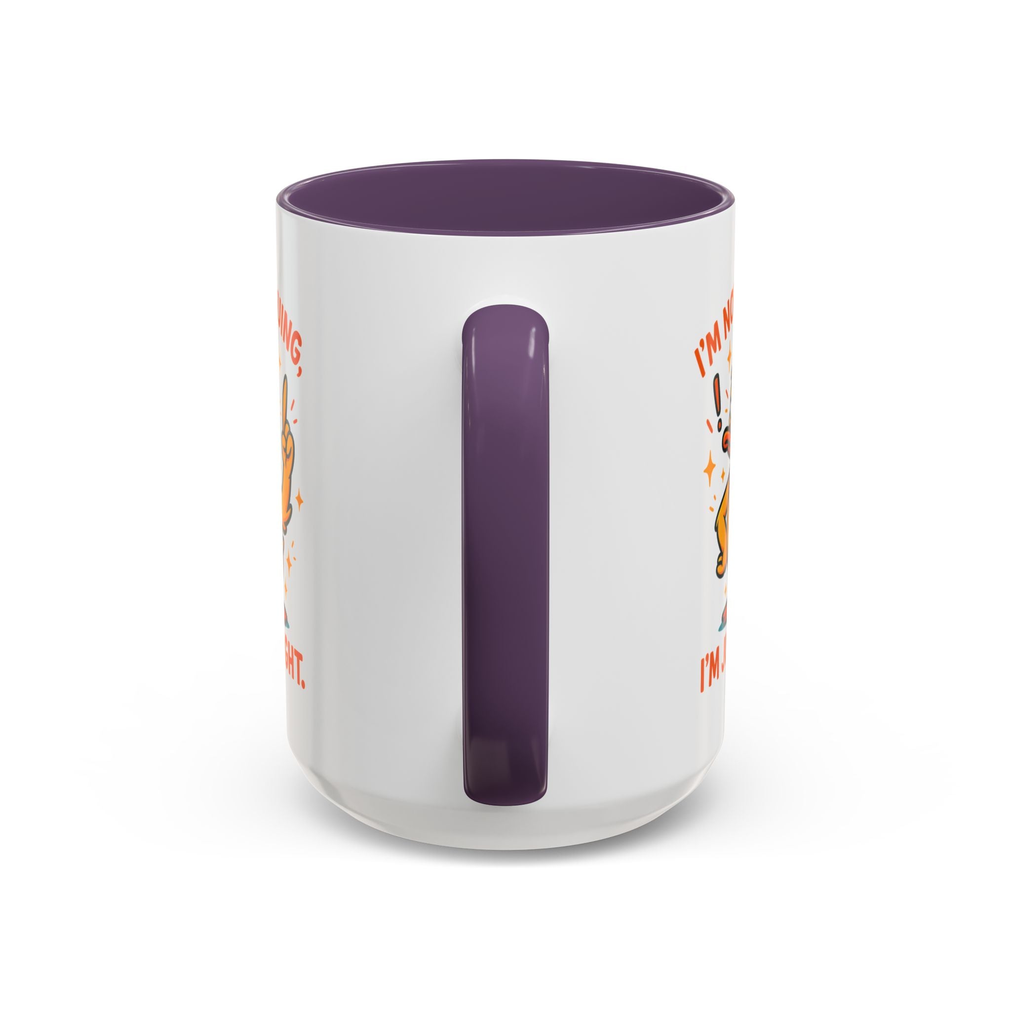 Funny attitude Duck Coffee Mug, I'm Not Arguing I'm Just Right Mug,  Gift for Coffee Lovers,  Birthdays