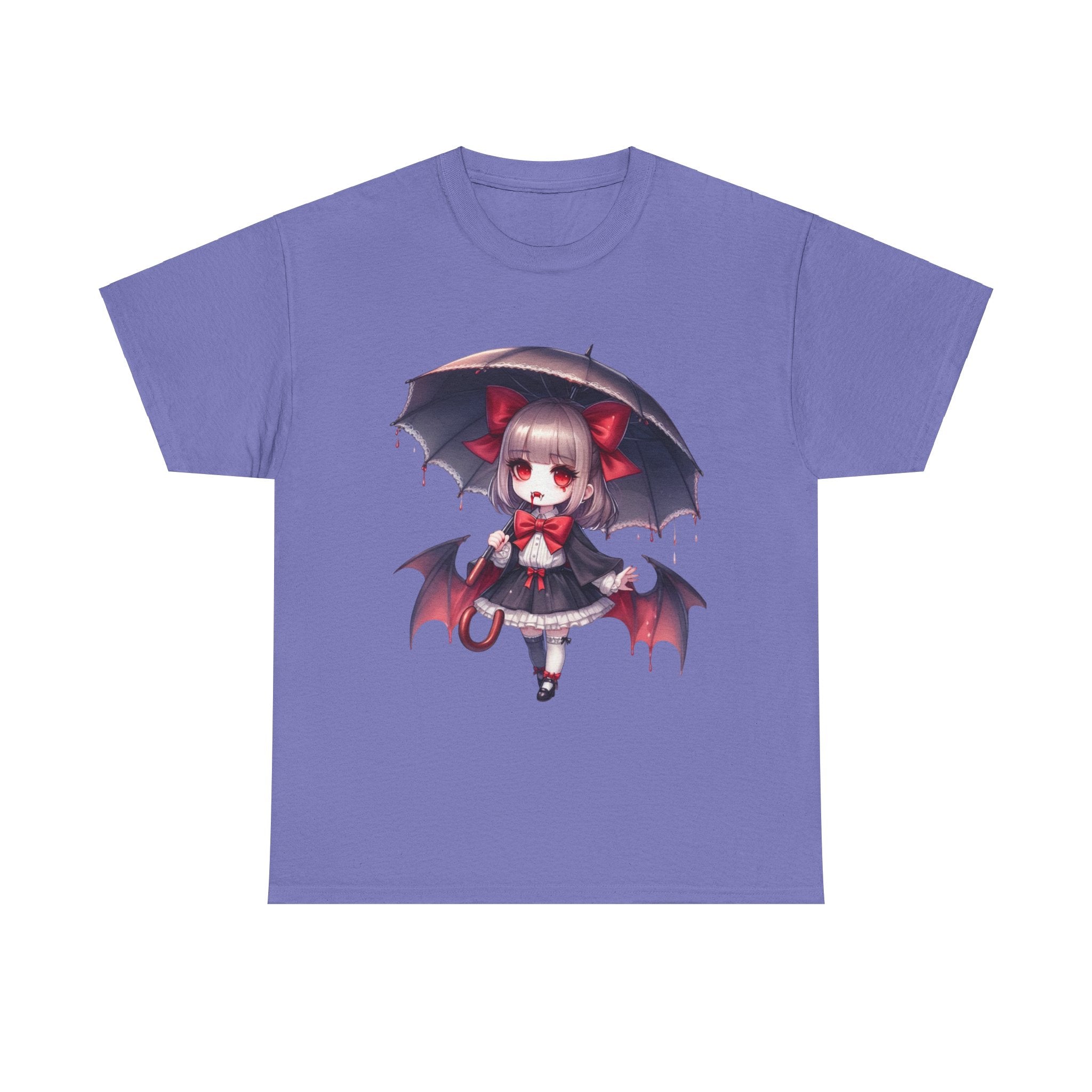 vampire girl horror Unisex Heavy Cotton Tee men women png31