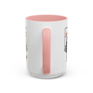 I do what I want funny cat Accent Coffee Mug (11, 15oz)