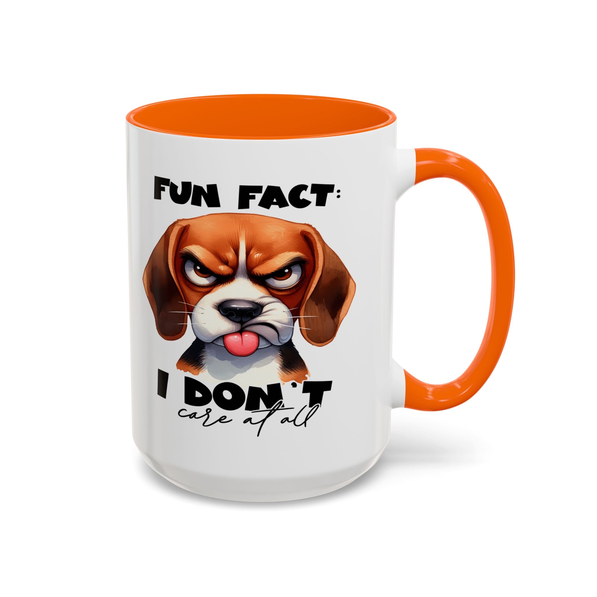 Funny Dog Accent Coffee Mug - Beagle Lover Gift, Pet Owner Present, Unique Animal Mug, Quirky Home Decor, Fun Fact Design