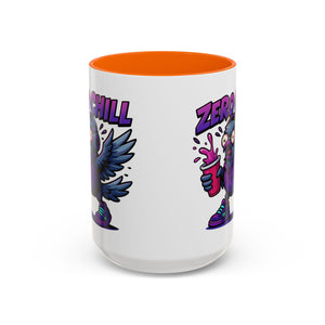 Zero Chill Accent Coffee Mug - Fun Ceramic Cup for Coffee Lovers, Unique Gift for Friends, Quirky Drinkware, Perfect for Birthdays, [...]