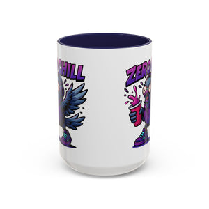Zero Chill Accent Coffee Mug - Fun Ceramic Cup for Coffee Lovers, Unique Gift for Friends, Quirky Drinkware, Perfect for Birthdays, [...]