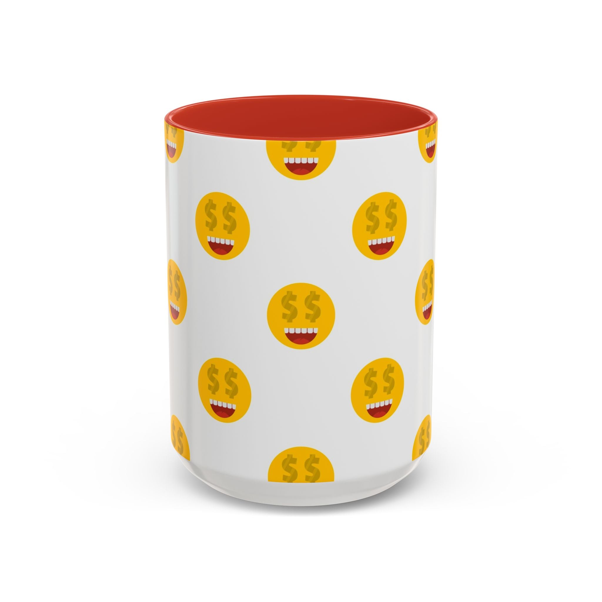 Smiles and dollars Accent Coffee Mug (11, 15oz)