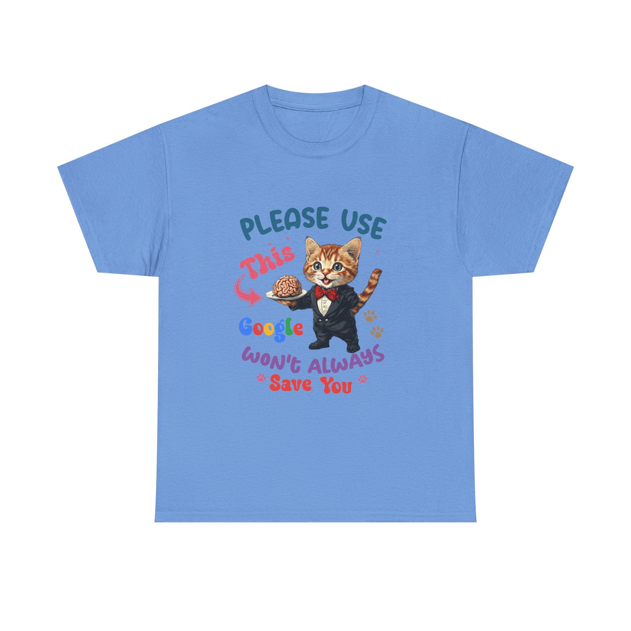 sarcasm Cat Quote Tee, Fun Cat T-Shirt, Funny Gift for Cat Lovers, Humor Shirt, Unique Pet Owner Apparel, Cute Pet Humor