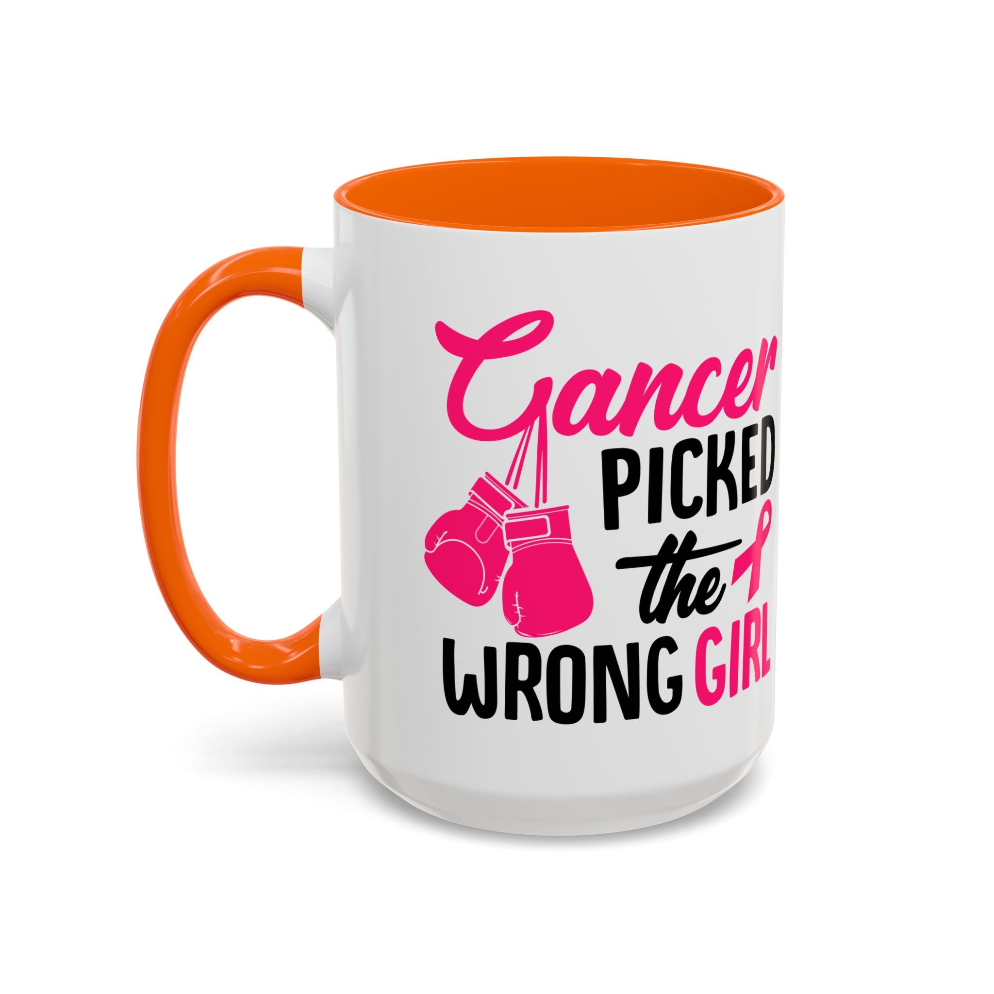 Empowering Cancer Warrior Mug, Coffee Cup for Fighters, Supportive Gift for Cancer Survivors, Inspiration for Awareness Events, [...]