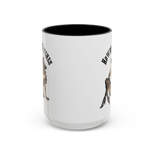 Howdy Witches Coffee Mug - Spooky Halloween Mug, Gift for Witches, Witchy Decor, Gothic Coffee Cup, Skeleton Design