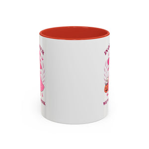 Halloween Breast Cancer Awareness Coffee Mug | October 2023 Gift, Pink Ribbon Mug, Spooky Coffee Cup, Cute Duck Mug, Fall Decor