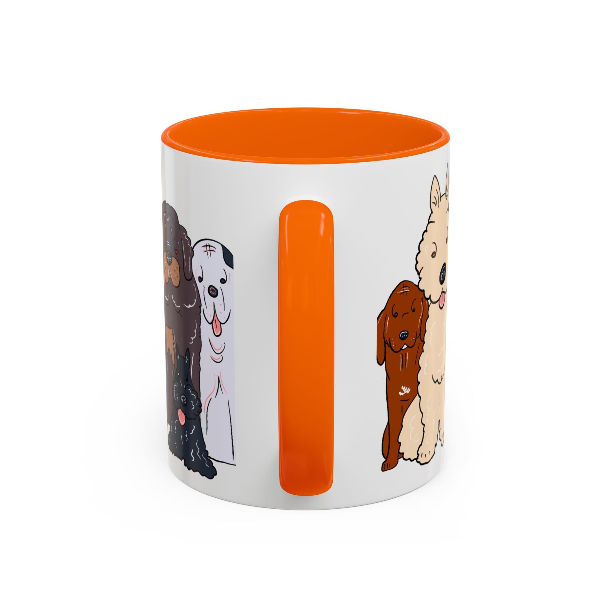 Cute Dog Breed Accent Coffee Mug, Pet Lover Gift, Canine Mug, Gifts for Dog Owners, Puppy Lover Mug