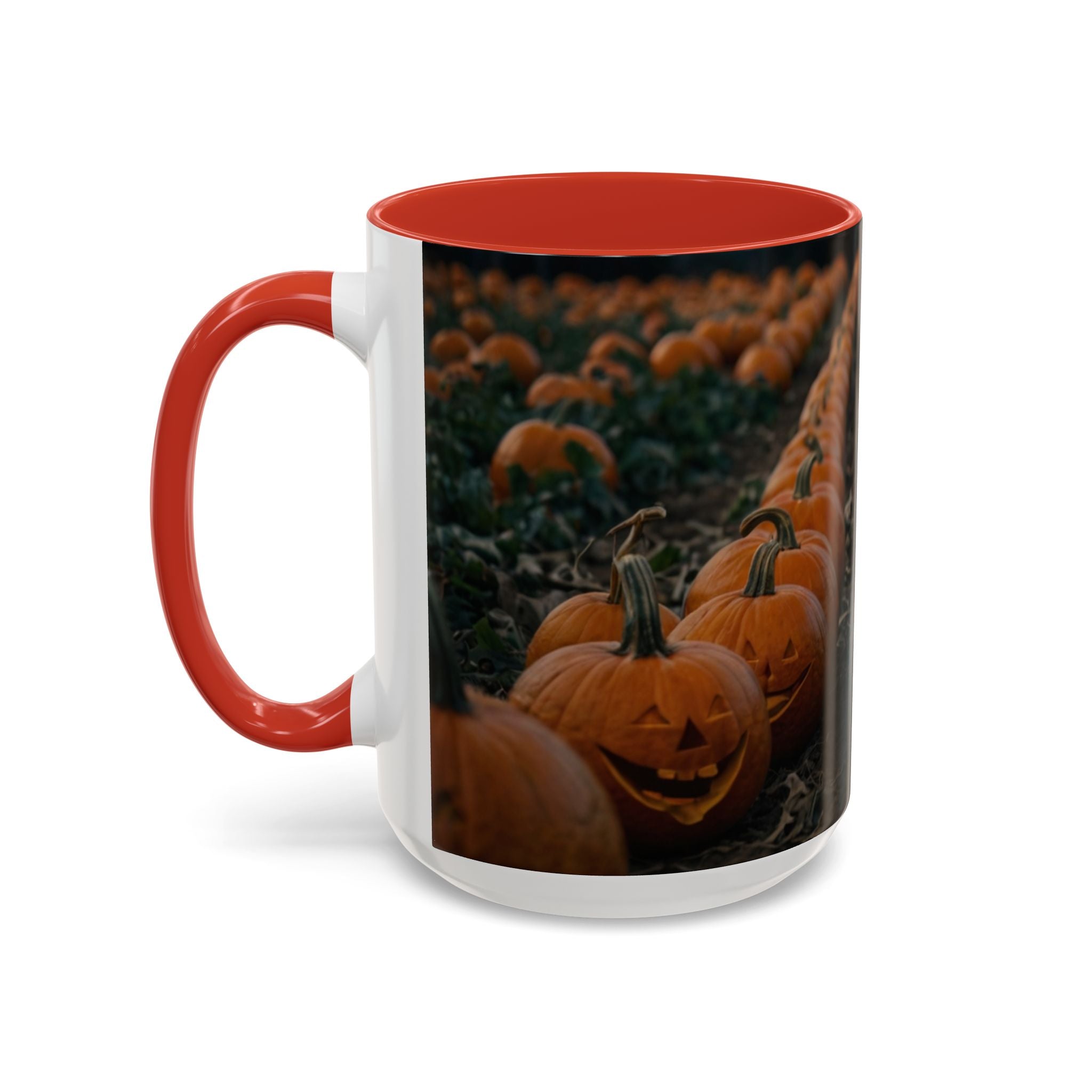 Halloween Black Cat Pumpkin Coffee Mug spooky magical