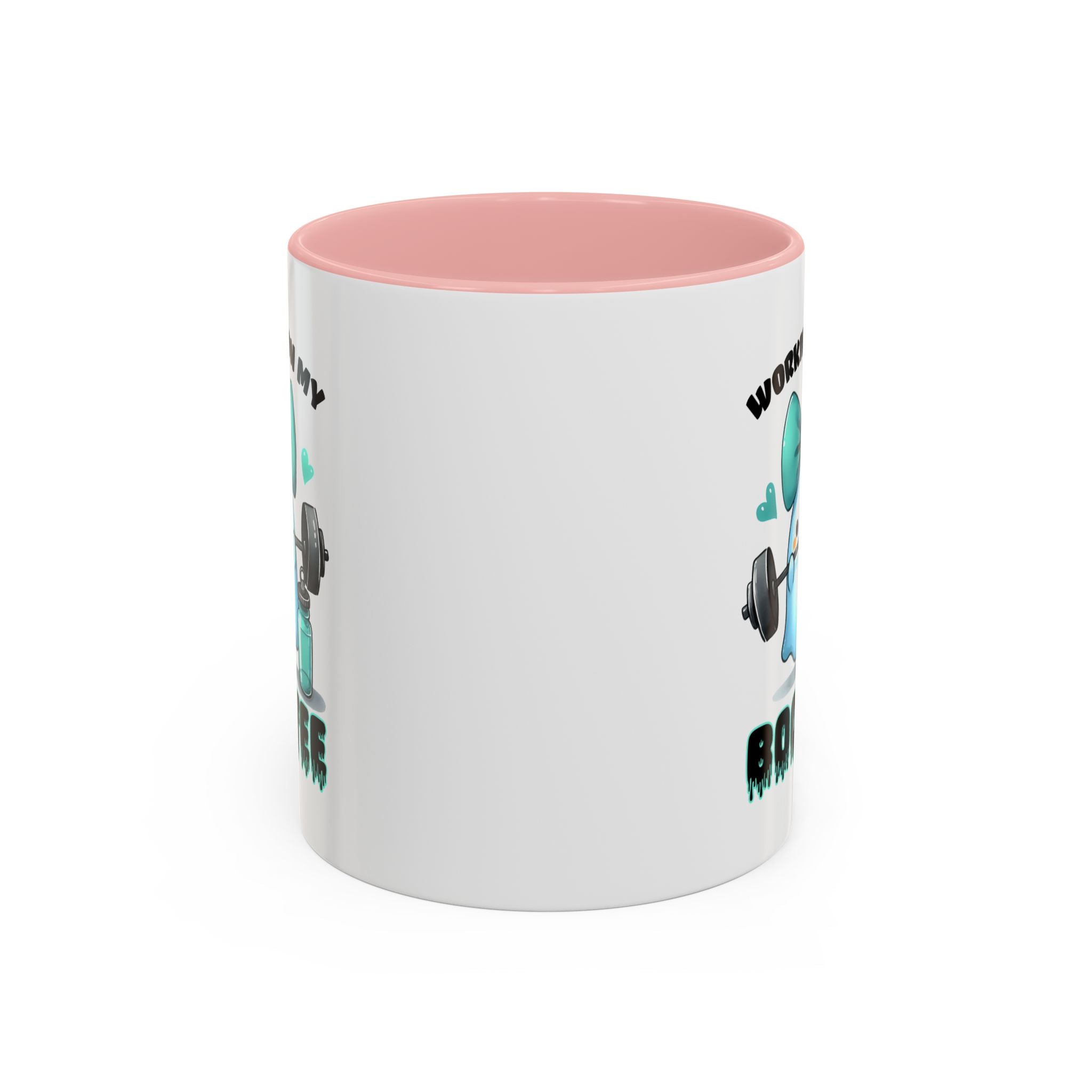 Fitness Motivation Coffee Mug, Workout Gift, Gym Decor, Boo-Tee Lover's Cup, Cute Ghost Mug