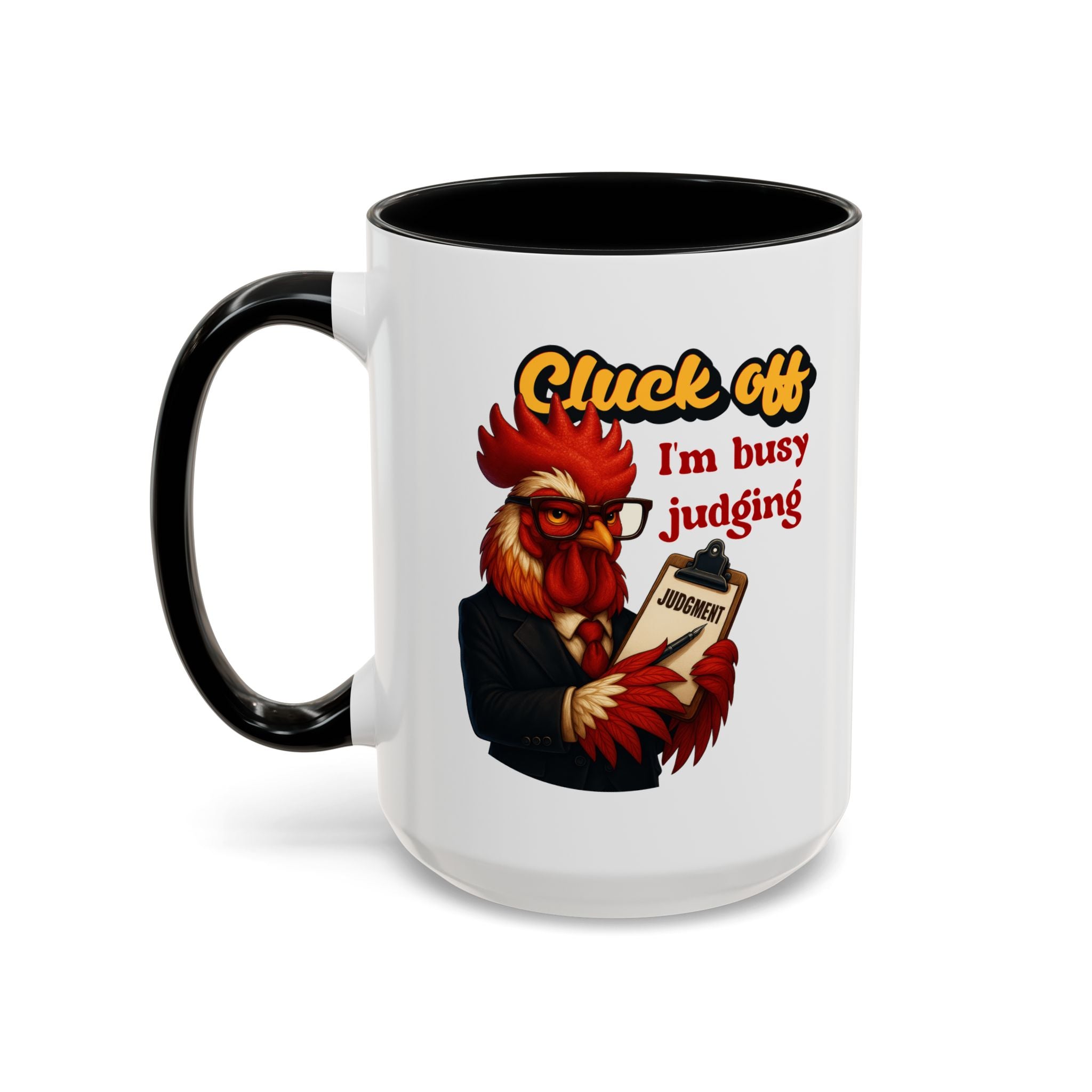 Funny Cluck Off Coffee Mug - Perfect for Chicken Lovers, Gag Gifts, Office Humor, and Birthdays