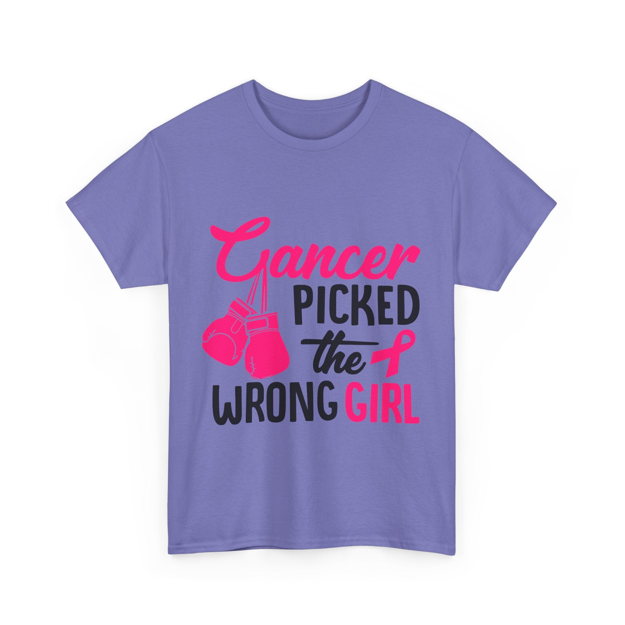Empowering Cancer Awareness Tee, Inspirational T-Shirt, Unisex Cotton Tee for Fighters, Gift for Cancer Survivors, Supportive Apparel