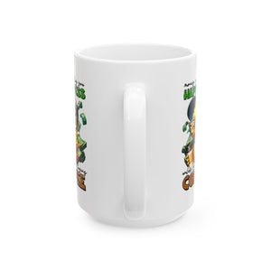 Funny duck money coffee Mug - Perfect for Coffee Lovers, Gift for Friends, Office Humor, Unique Kitchenware, Birthday or Holiday Present