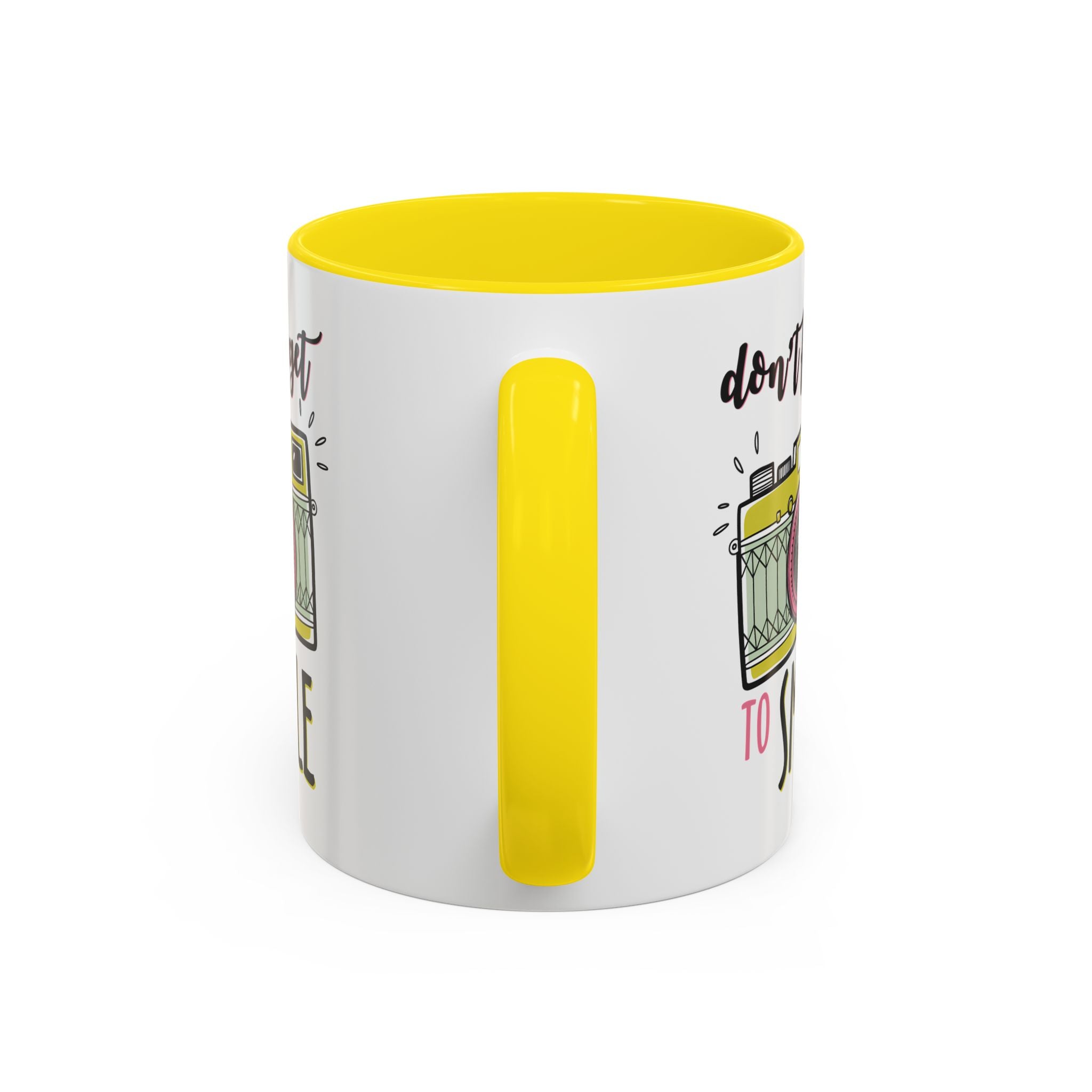 Inspirational Coffee Mug - 'Don't Forget to Smile' mental health