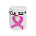 Cancer sucks coffee  Mug  awareness