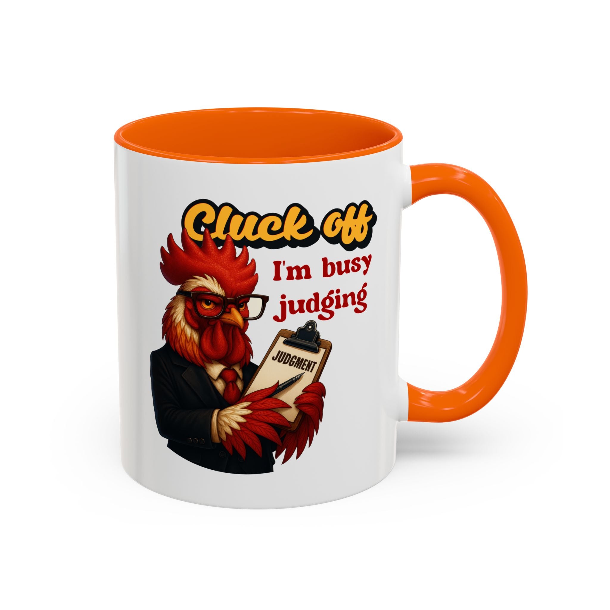 Funny Cluck Off Coffee Mug - Perfect for Chicken Lovers, Gag Gifts, Office Humor, and Birthdays