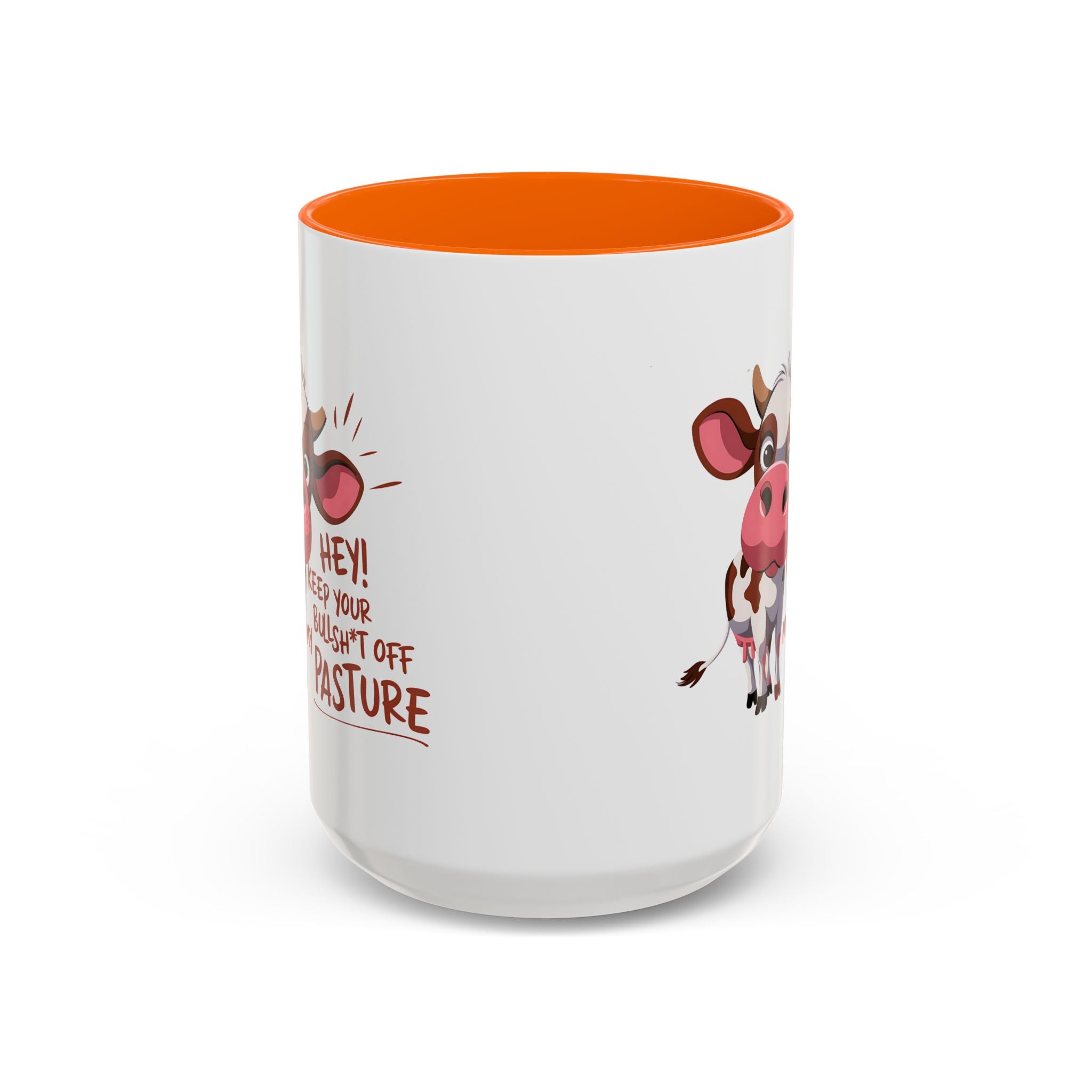Funny Cow Coffee Mug – Perfect Gift for Farmers, Cow Lovers, Humor Fans, Cute Kitchen Decor, Office Coffee Cup