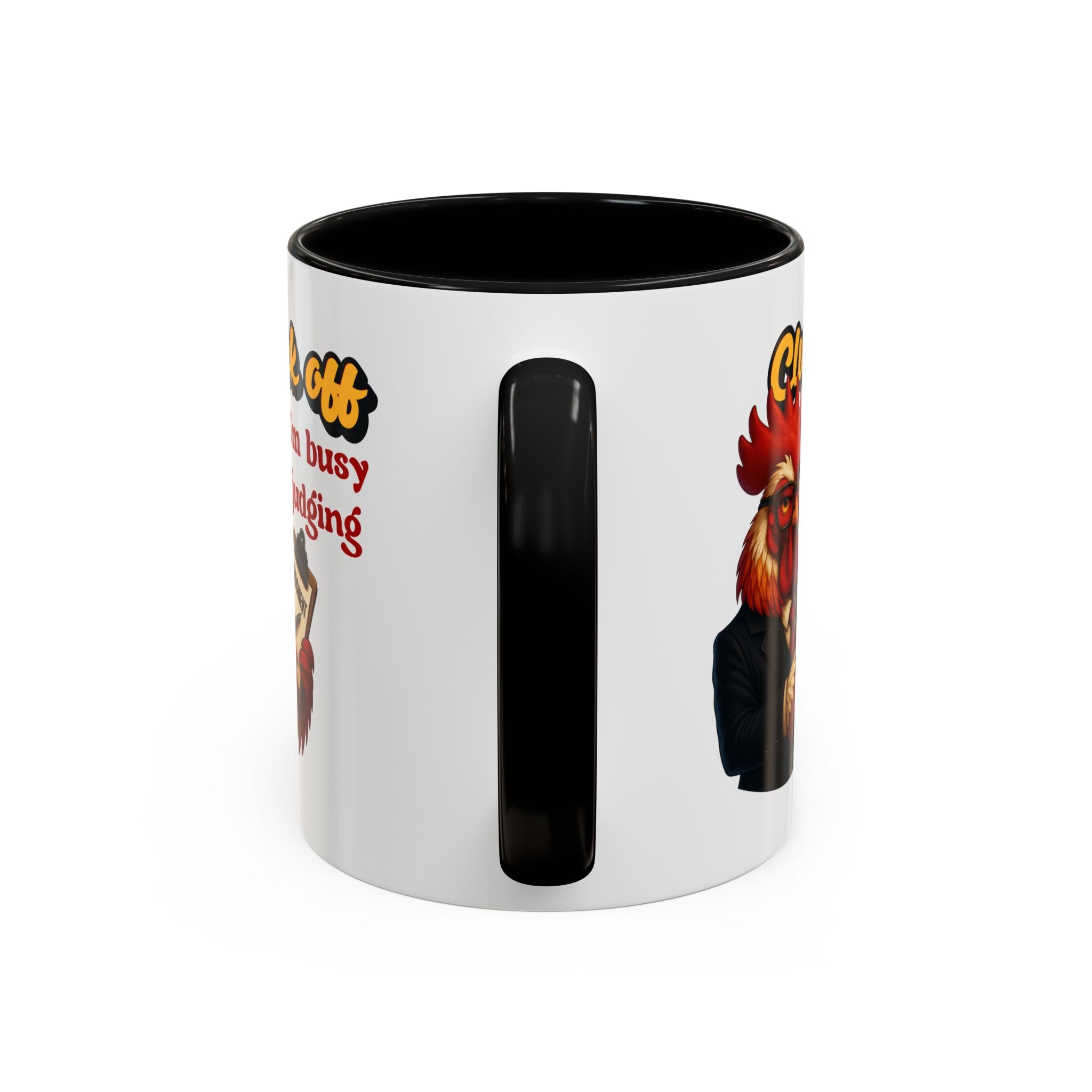 Funny Cluck Off Coffee Mug - Perfect for Chicken Lovers, Gag Gifts, Office Humor, and Birthdays