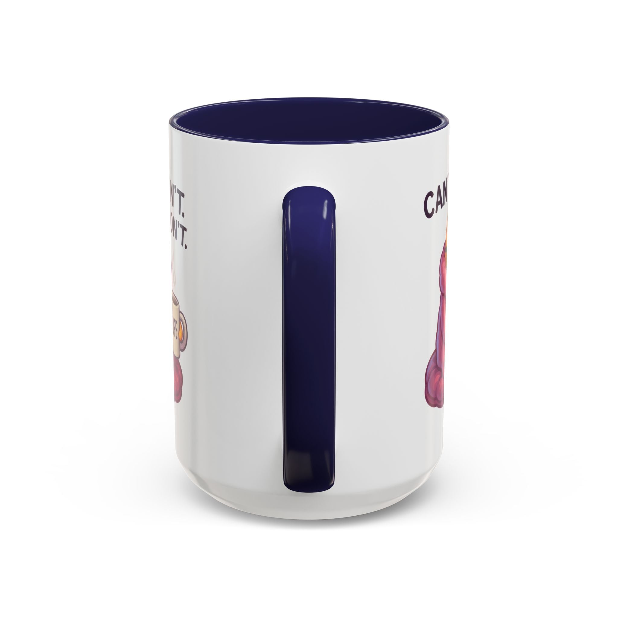 Cozy Cartoon Coffee Mug - Perfect for Lazy Days, Gifts for Friends, Cute Coffee Cups, Inspirational Morning Mug, Funny Beverage Container