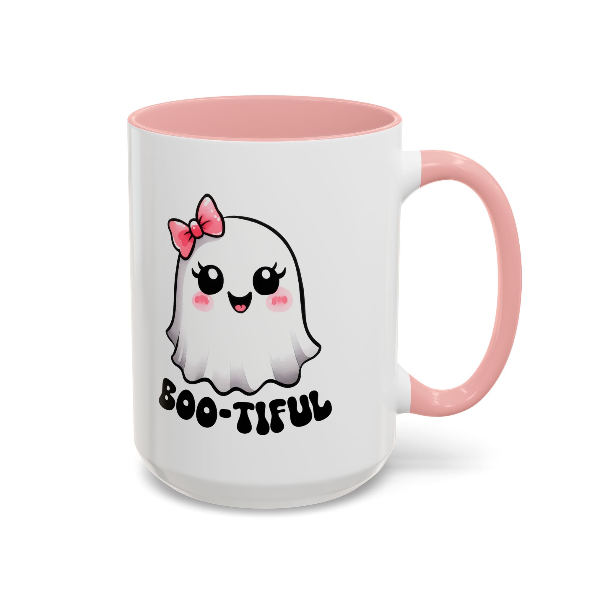 Cute Ghost Coffee Mug - Perfect for Halloween, Gift for Friends, Spooky Season, Cozy Vibes, Boo-tiful Design