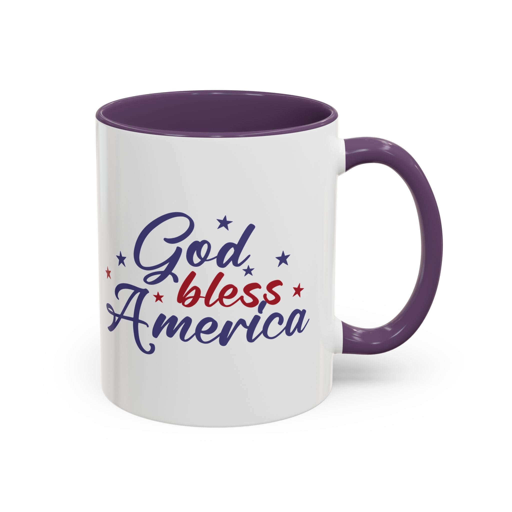 Patriotic Coffee Mug - God Bless America Design