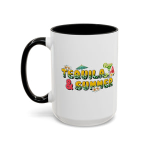 Summer Vibes Coffee Mug - Tequila & Summer Design