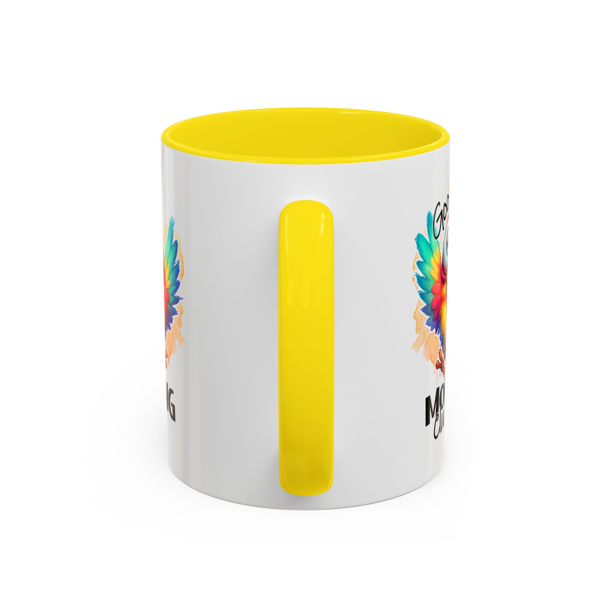 good Morning Mug with Cheerful Rooster Design - Perfect for Coffee Lovers, Gifting, Morning Routine, Kitchen Decor, Bird Enthusiasts