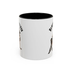 Howdy Witches Coffee Mug - Spooky Halloween Mug, Gift for Witches, Witchy Decor, Gothic Coffee Cup, Skeleton Design