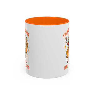 Funny attitude Duck Coffee Mug, I'm Not Arguing I'm Just Right Mug,  Gift for Coffee Lovers,  Birthdays
