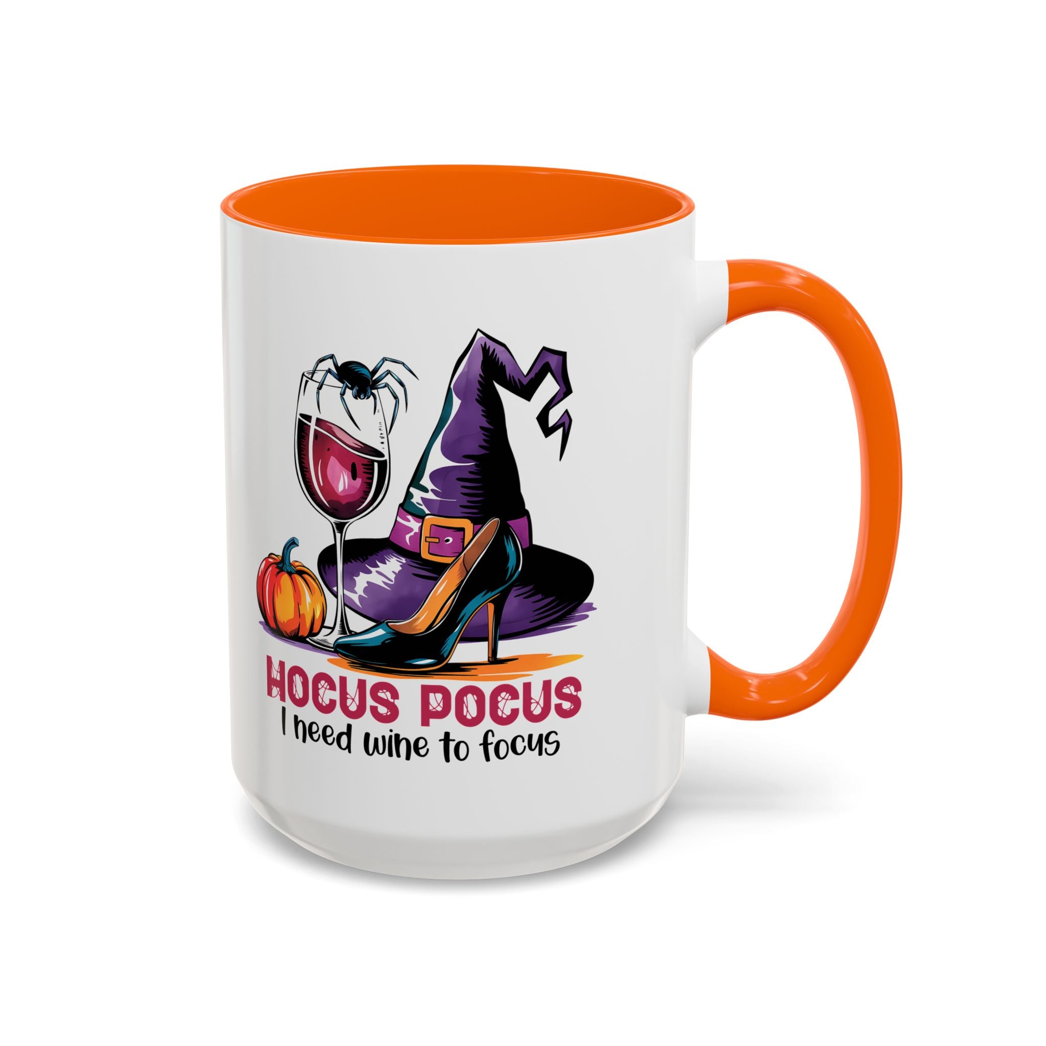 Spooky Witch Coffee Mug | Hocus Pocus Design, Unique Halloween Gift, Magic Brew Cup, Wine Lover's Mug, Cozy Autumn Decor