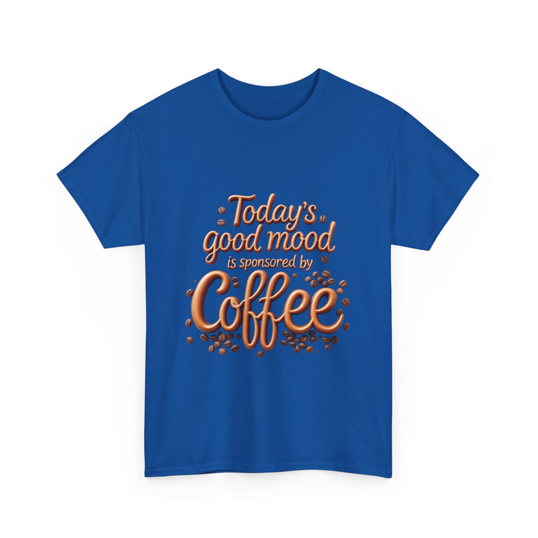 Coffee Mood Unisex Tee - Today's Good Mood Tee, Coffee Lover Shirt, Funny Gift for Him or Her, Casual Wear, Birthday Party Top
