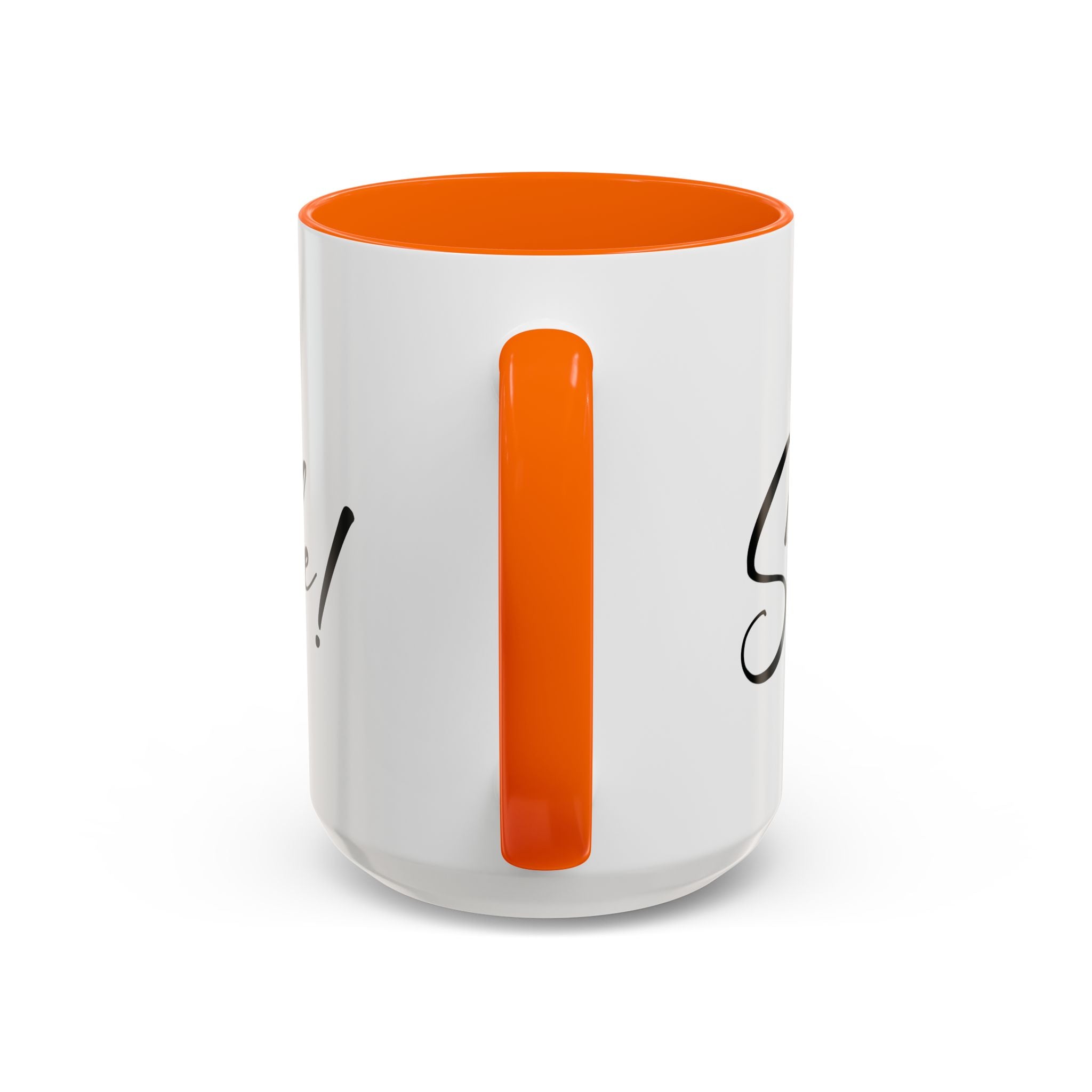 Inspirational Accent Coffee Mug - "You Make Me Smile!" - Perfect Gift for Friends & Family