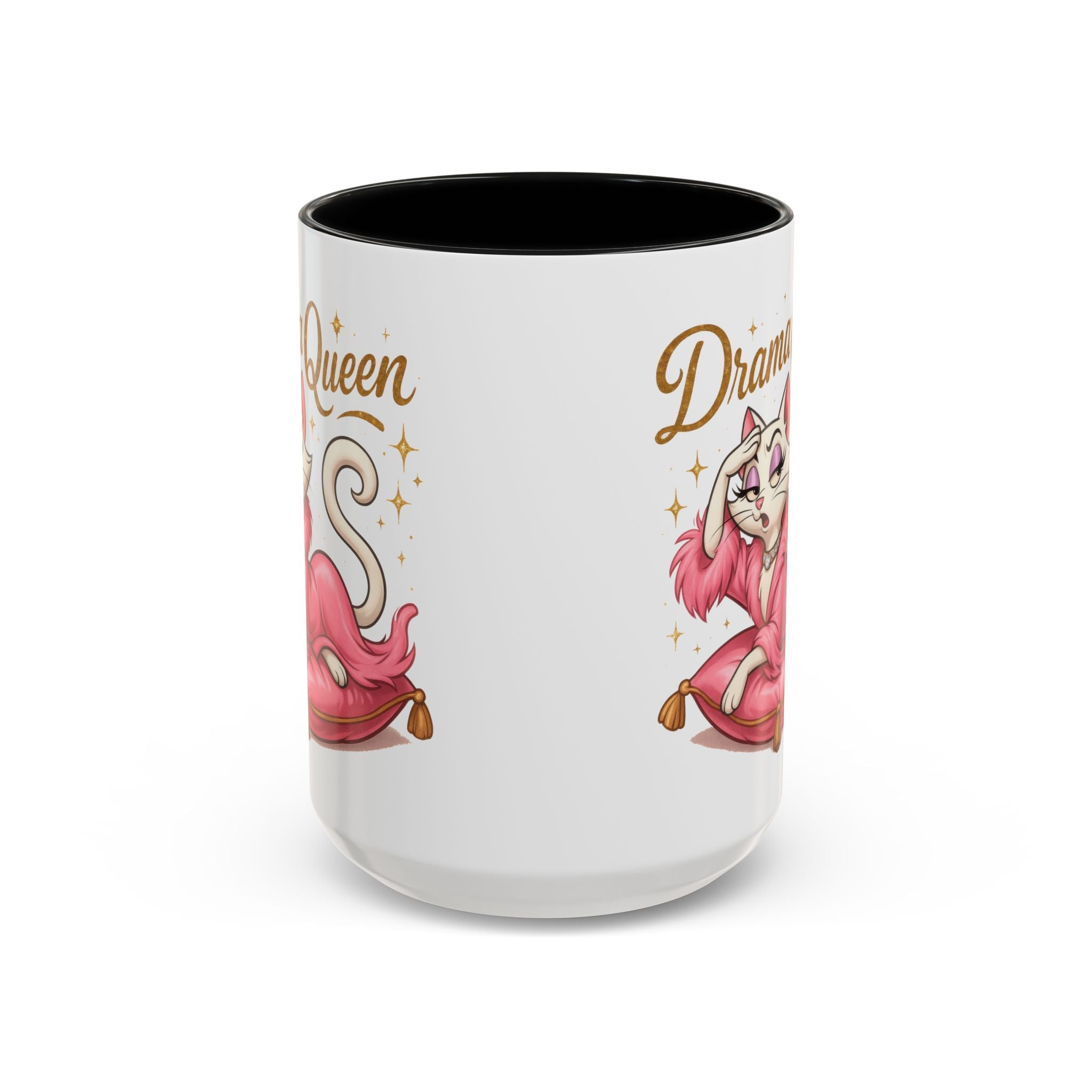 Drama Queen Coffee Mug - Fun Gift for Cat Lovers, Unique Mug for Tea or Coffee, Perfect for Birthdays, Mother's Day & Housewarming
